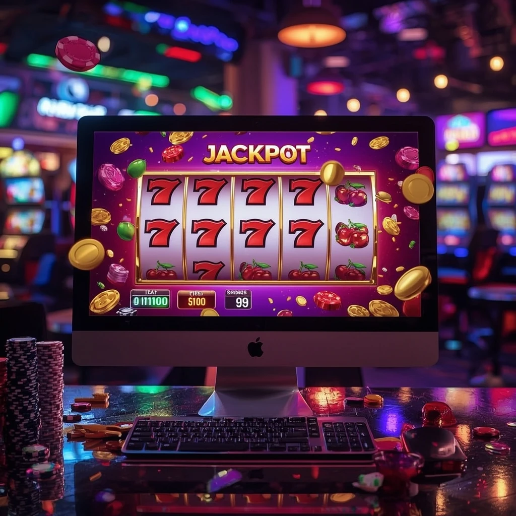 slots sur le moniteur LUDIOS CASINO